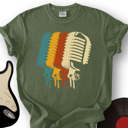 Retro Microphone T-Shirt
