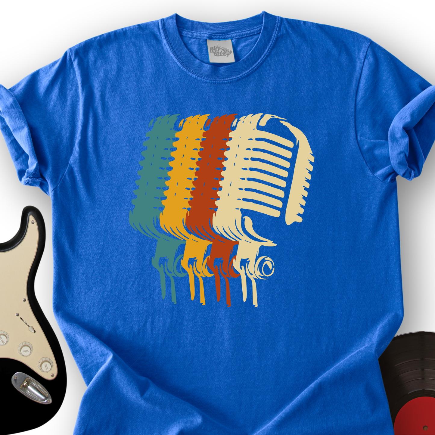 Retro Microphone T-Shirt