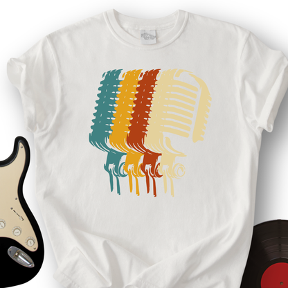 Retro Microphone T-Shirt