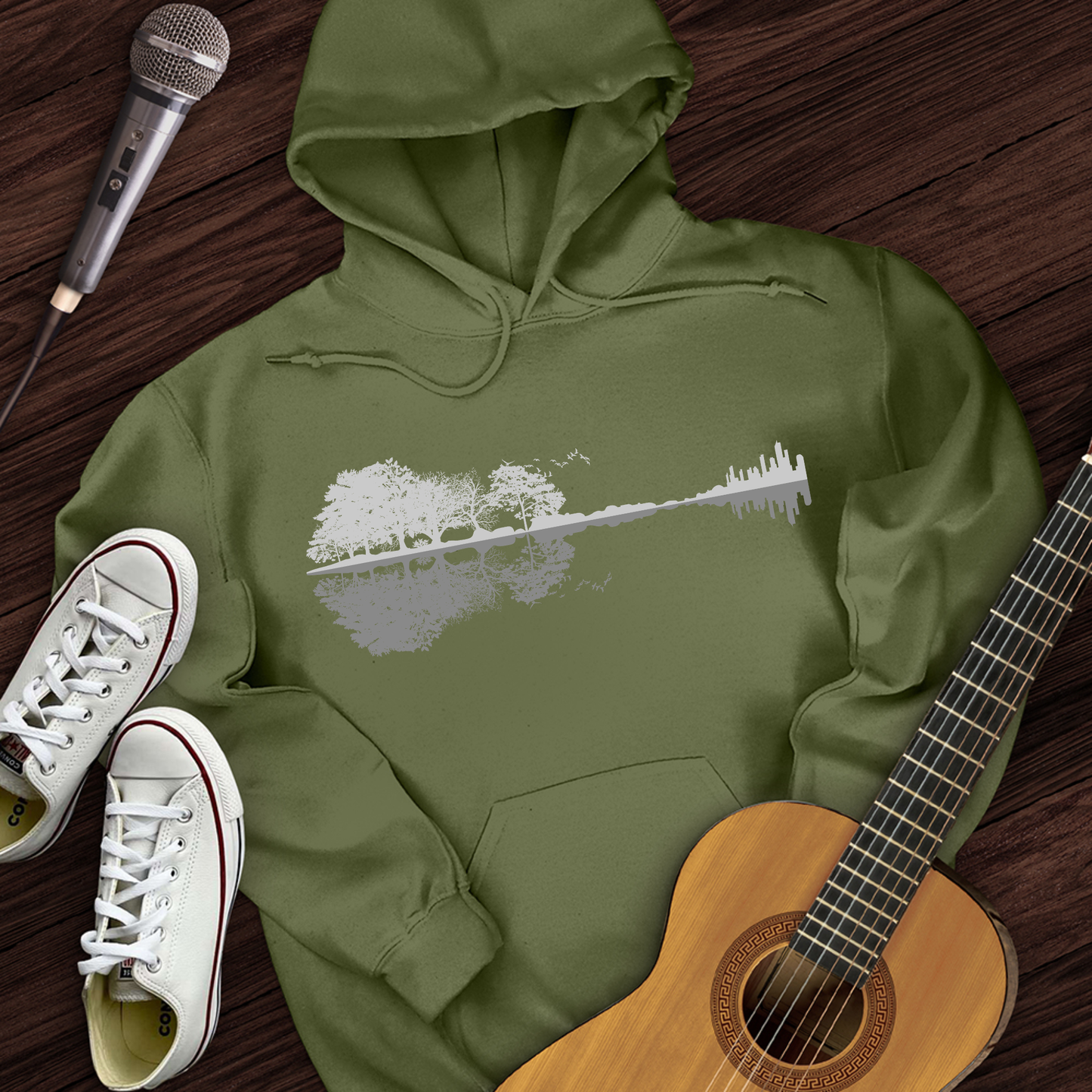 Forest Guitar Hoodie