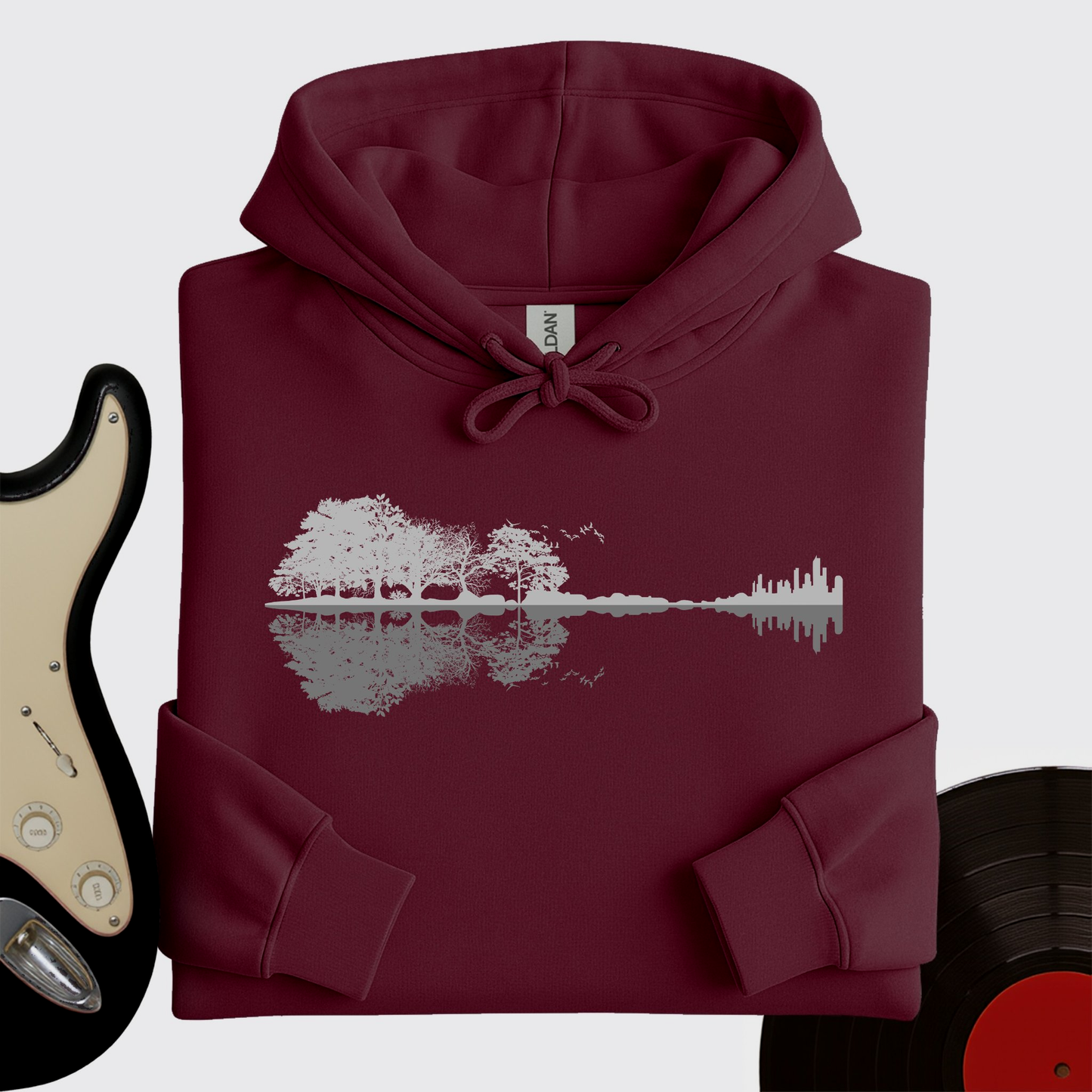 Forest Guitar Hoodie