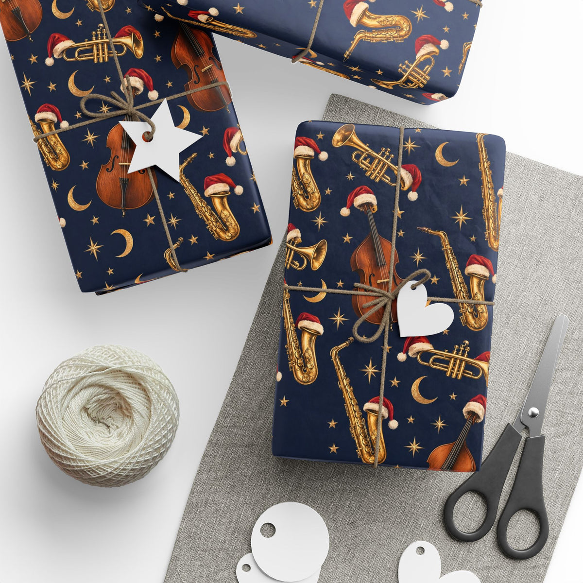 Jazzy Holiday Wrapping Paper