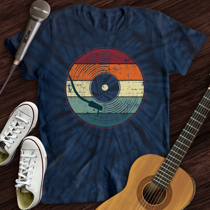 Retro Record Tie Dye T-Shirt
