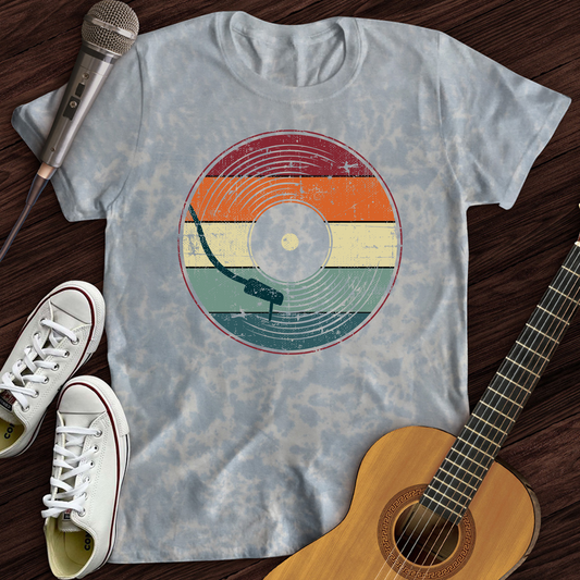 Retro Record Tie Dye T-Shirt