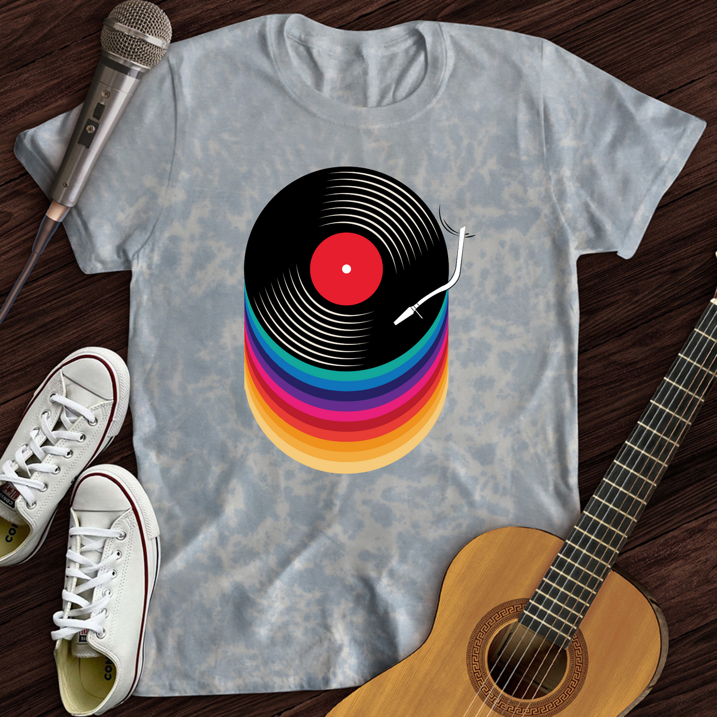 Turntable Tie Dye T-Shirt