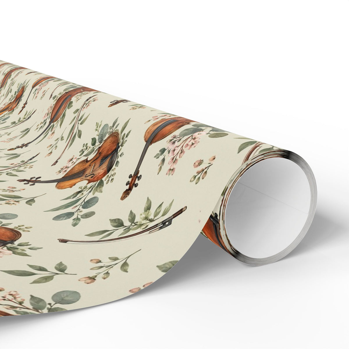 Watercolor Violin Wrapping Paper
