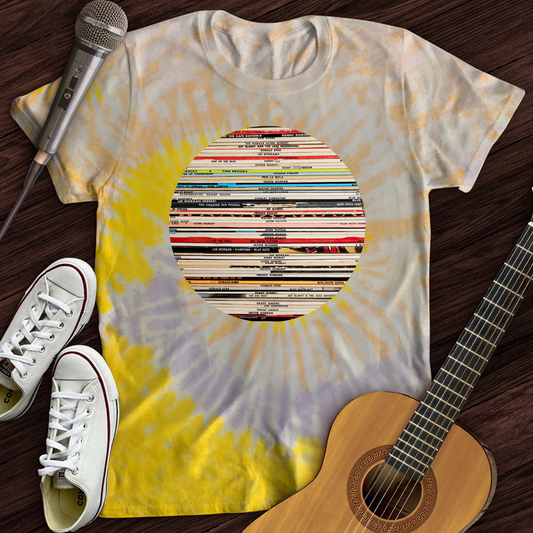 Vintage Records Tie Dye T-Shirt