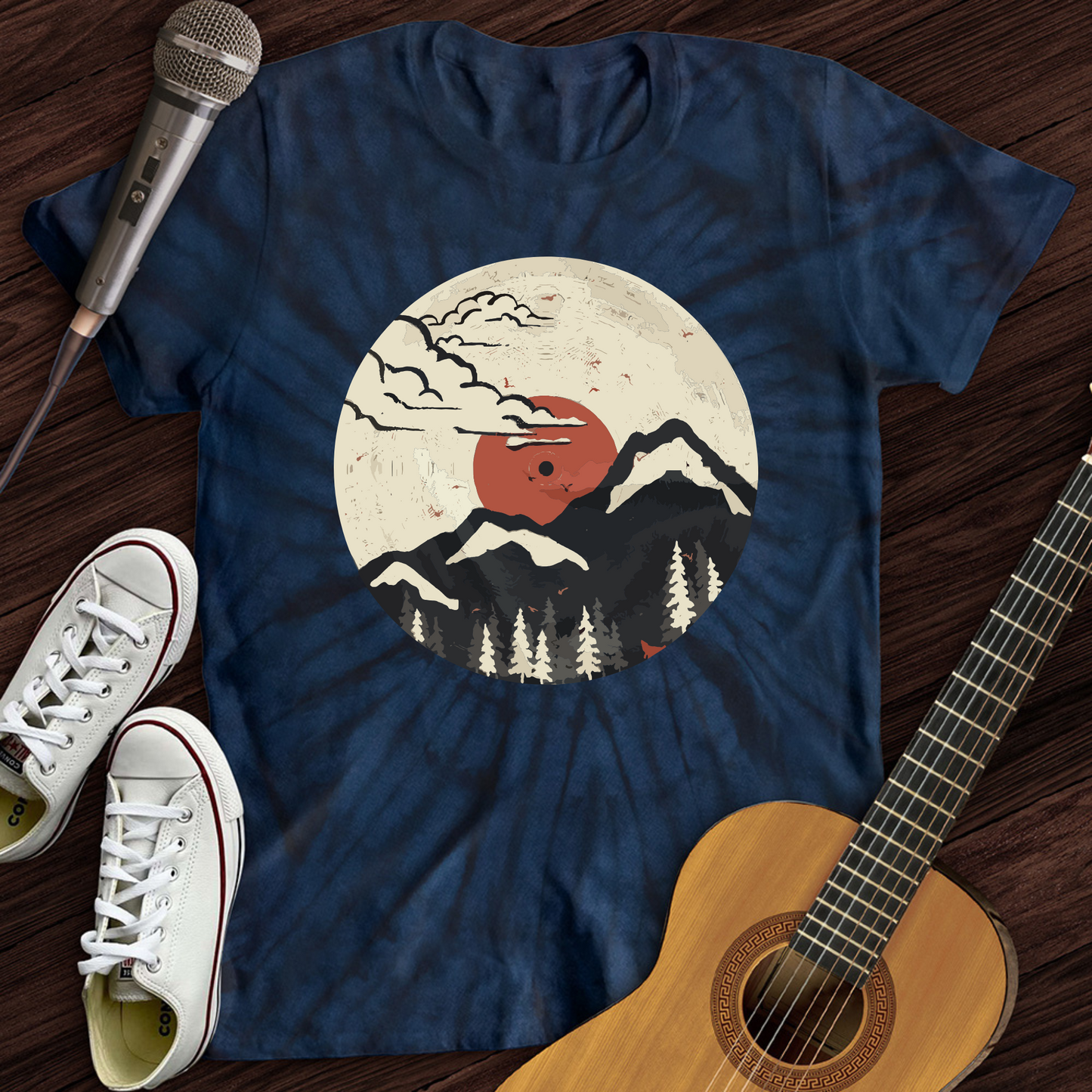 Nature Record Tie Dye T-Shirt