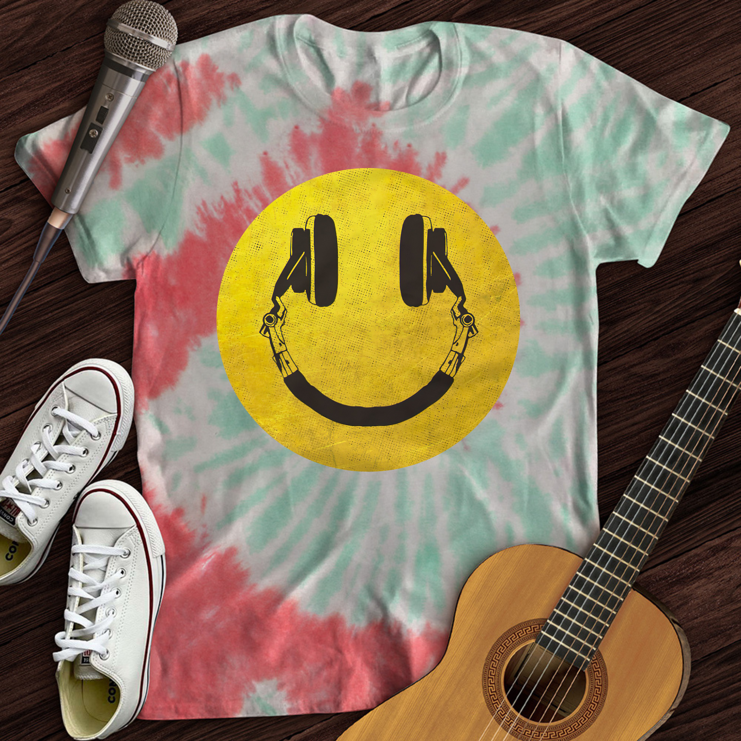 Smile Tie Dye T-Shirt