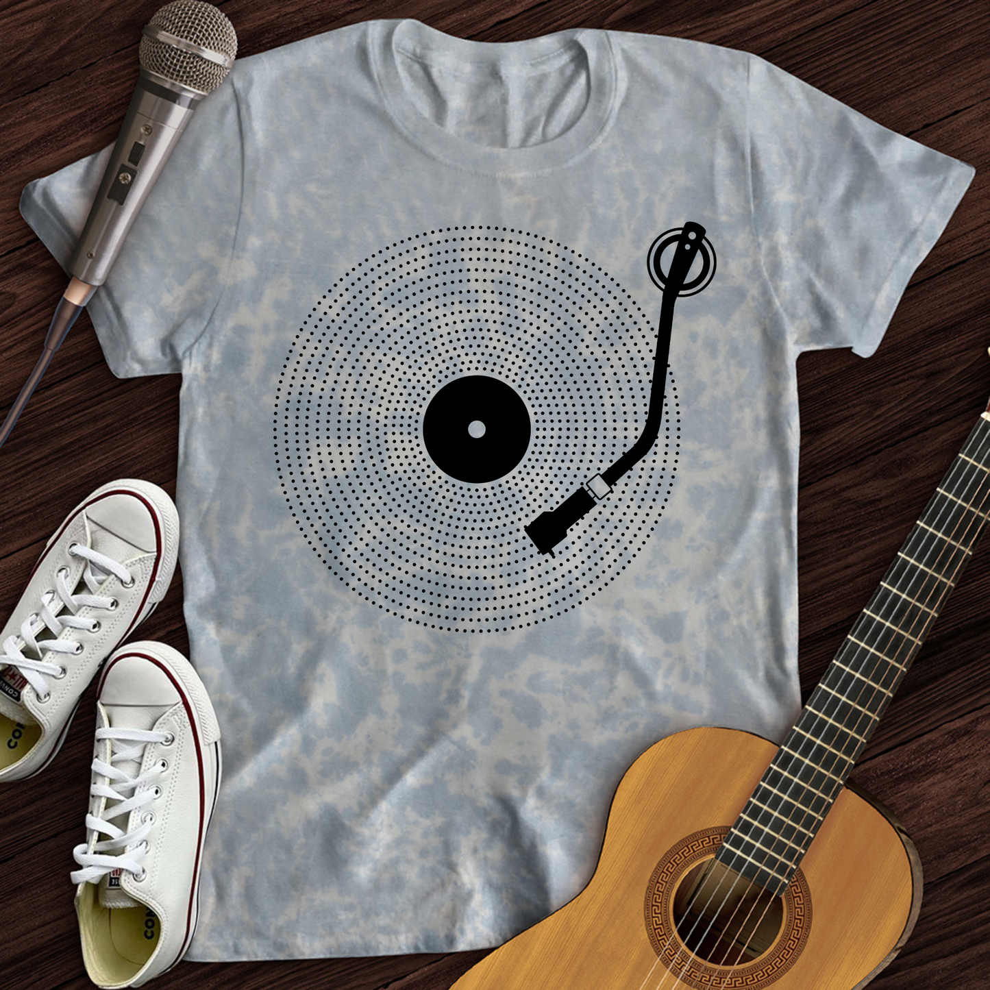 Simple Record Tie Dye T-Shirt