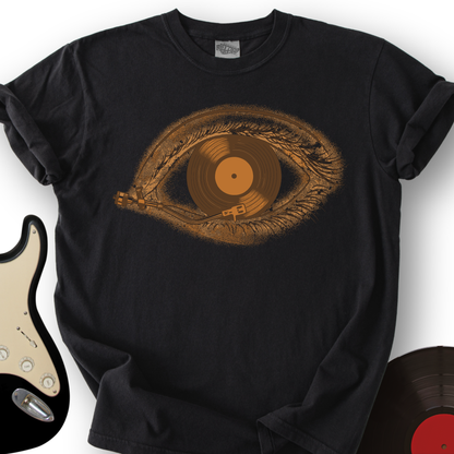Eye with Vinyl Record T-Shirt