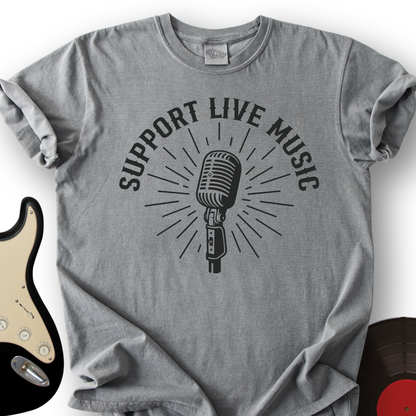 Support Live Music T-Shirt