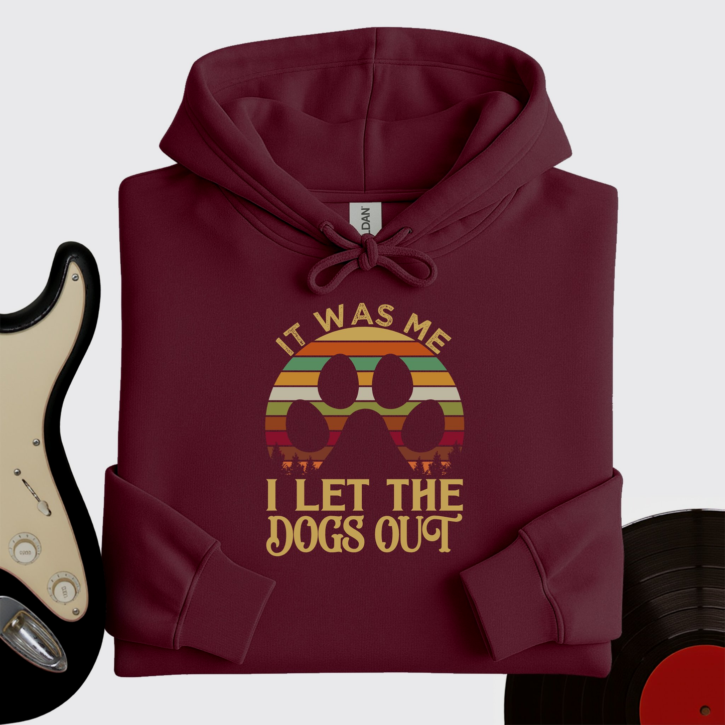 I Let The Dogs Out Hoodie