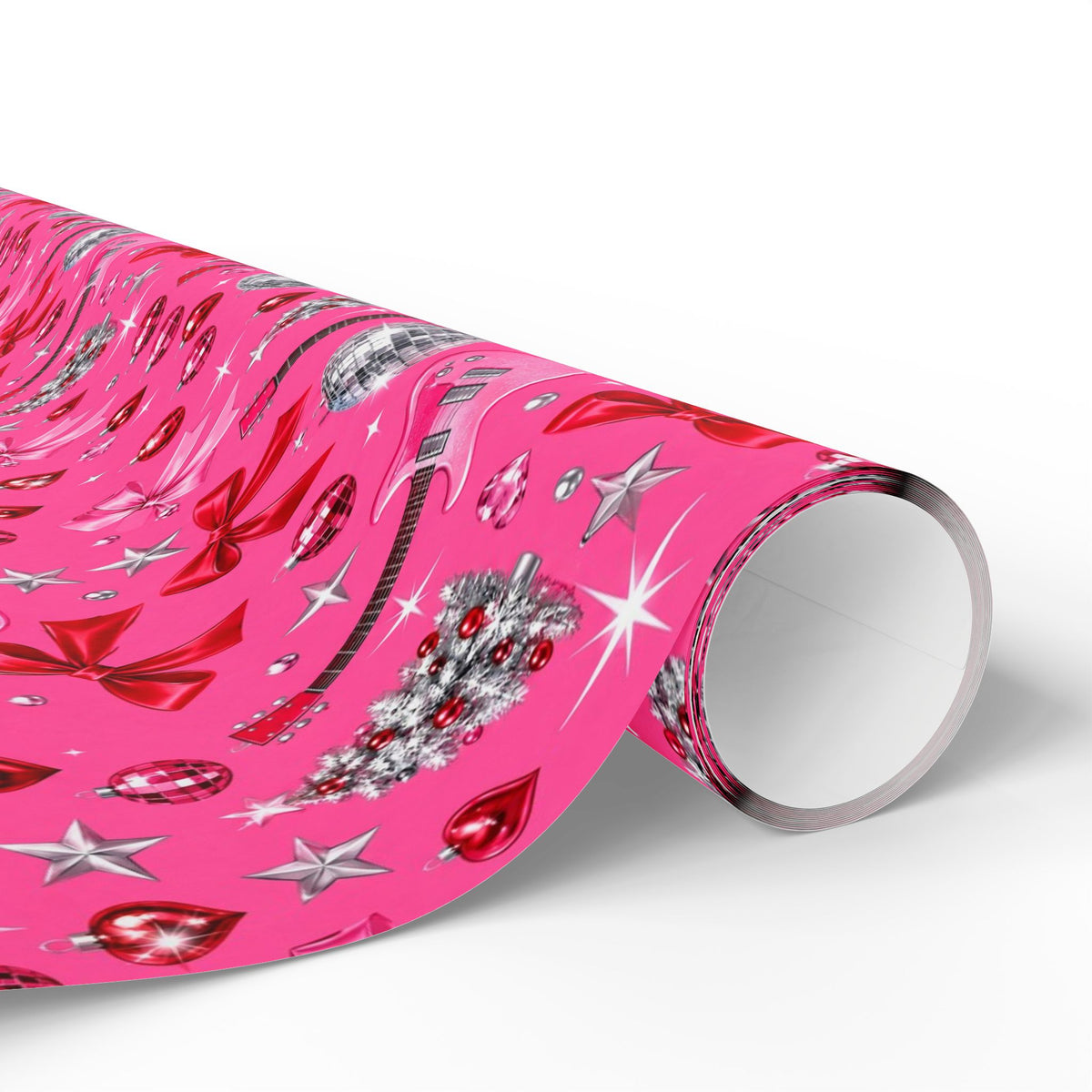 Pinkmas Disco Wrapping Paper