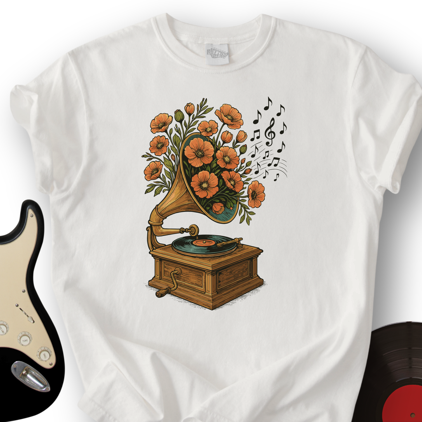 Retro Gramophone T-Shirt