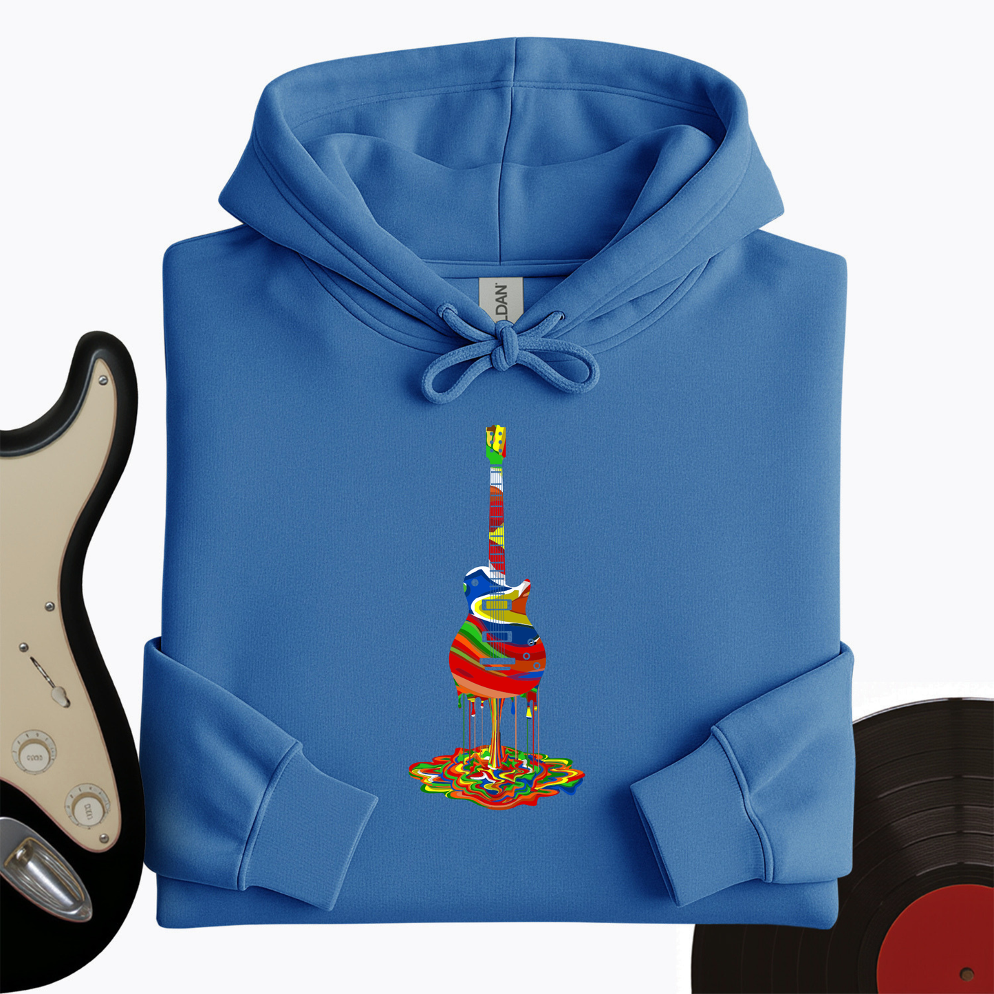 Melting Guitar Hoodie
