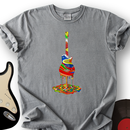 Melting Guitar T-Shirt