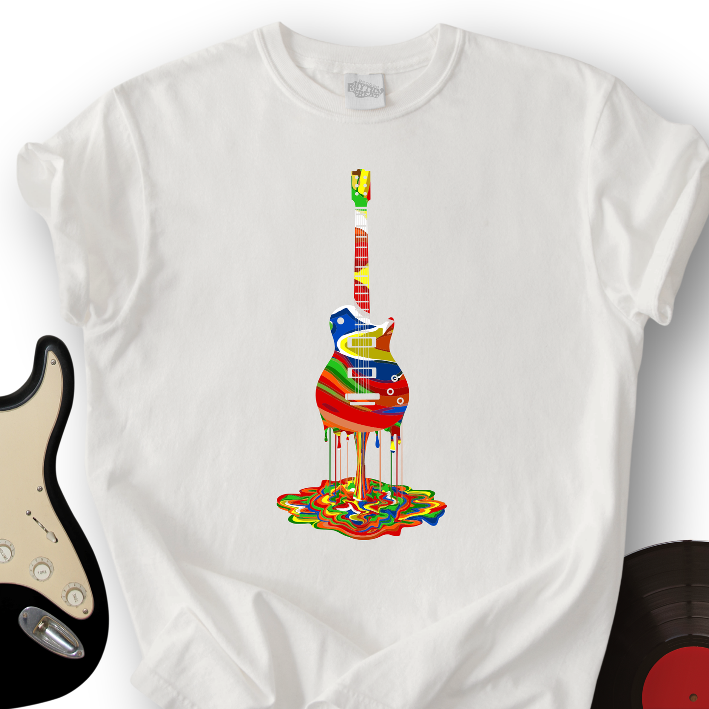 Melting Guitar T-Shirt