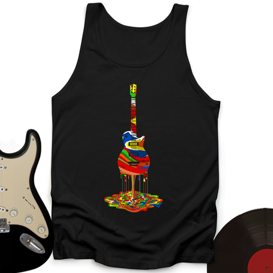 Melting Guitar Tank Top