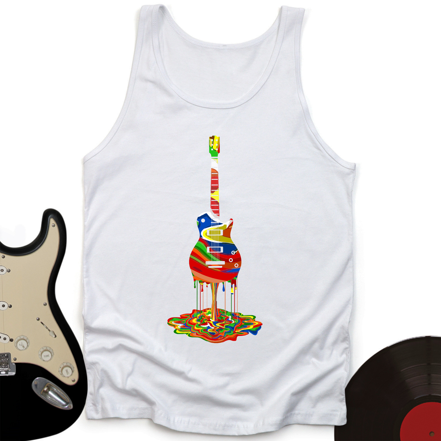 Melting Guitar Tank Top