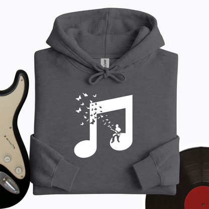 Musical Butterfly Guitar Hoodie