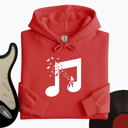 Musical Butterfly Guitar Hoodie
