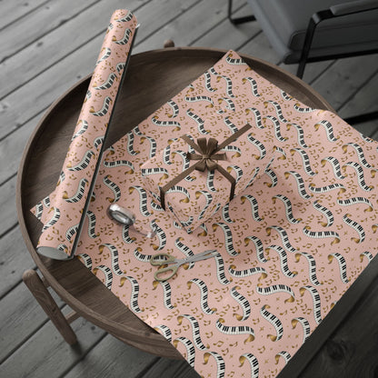Piano Keys Wrapping Paper