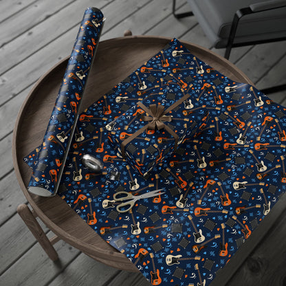 Bass Guitar Wrapping Paper