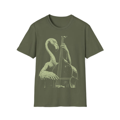 Flamingo Bassist T-Shirt