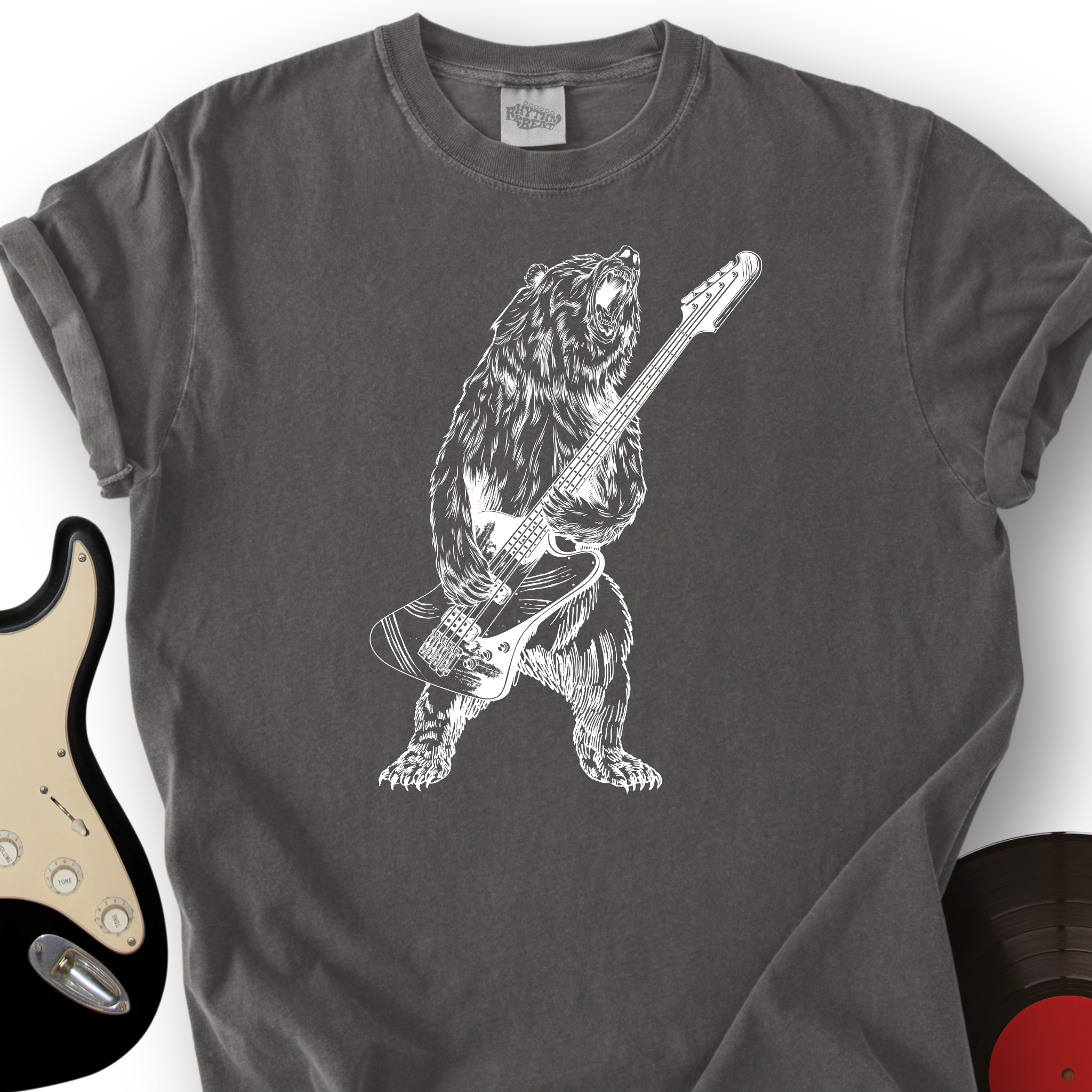 Rock and Roll Grizzly T-Shirt
