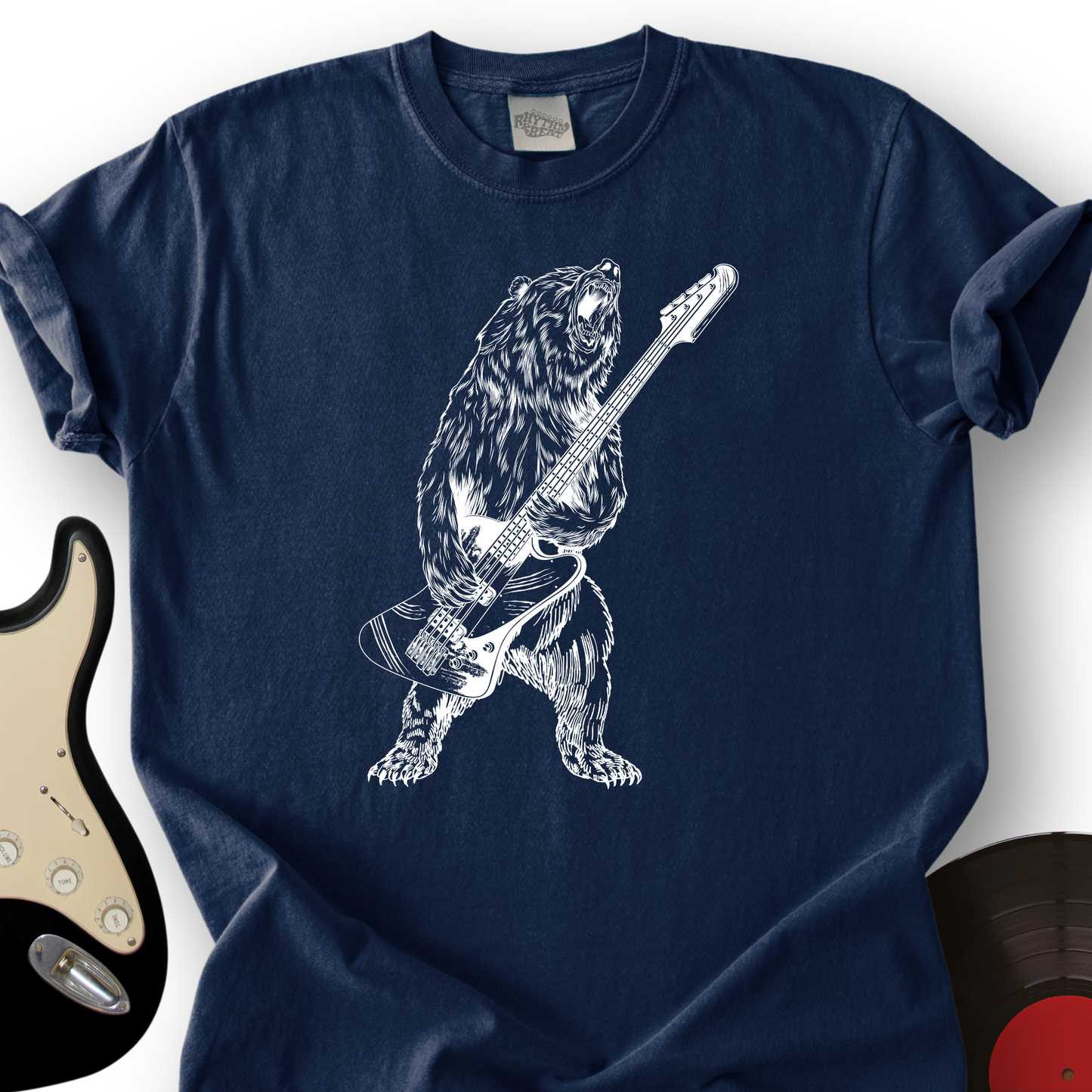 Rock and Roll Grizzly T-Shirt