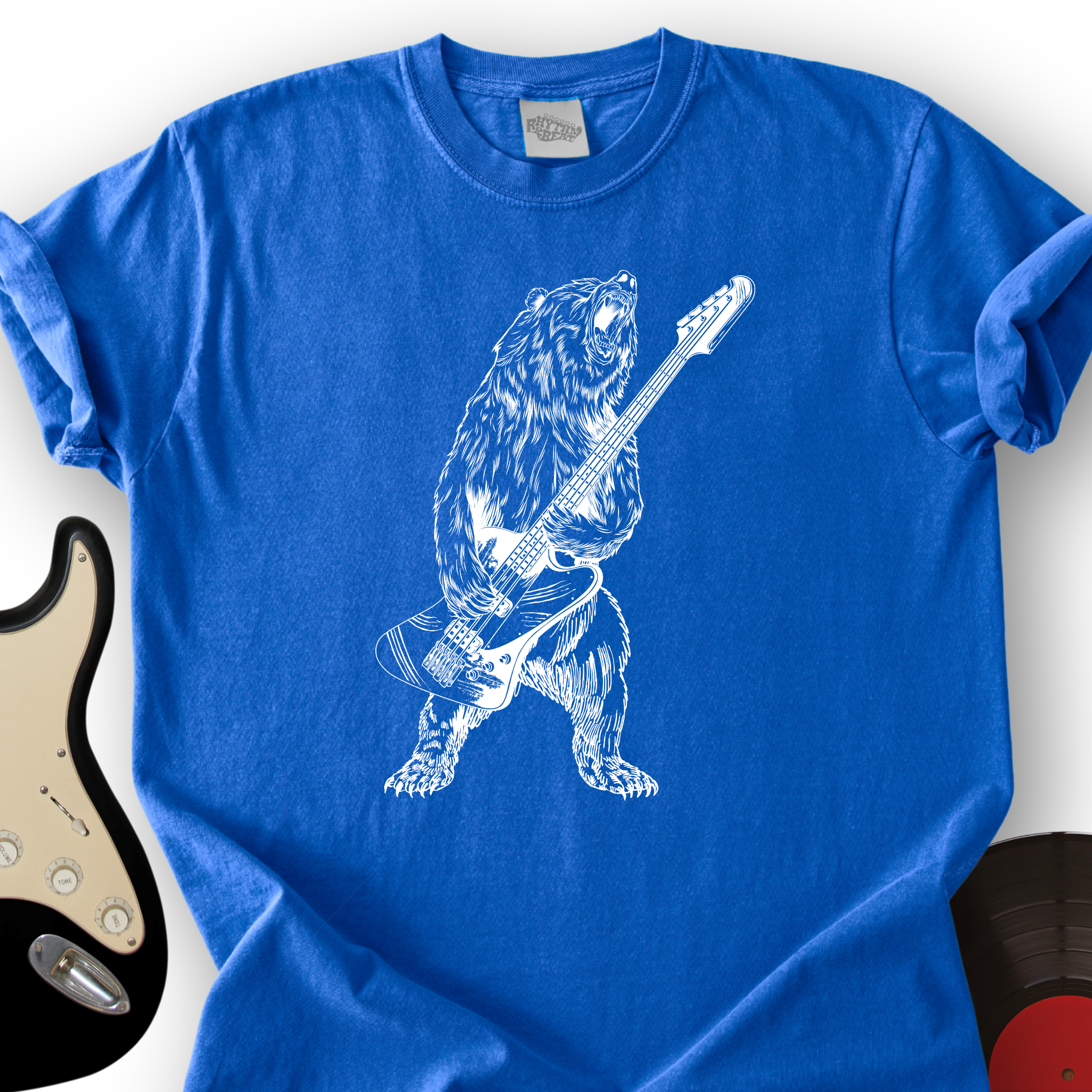 Rock and Roll Grizzly T-Shirt