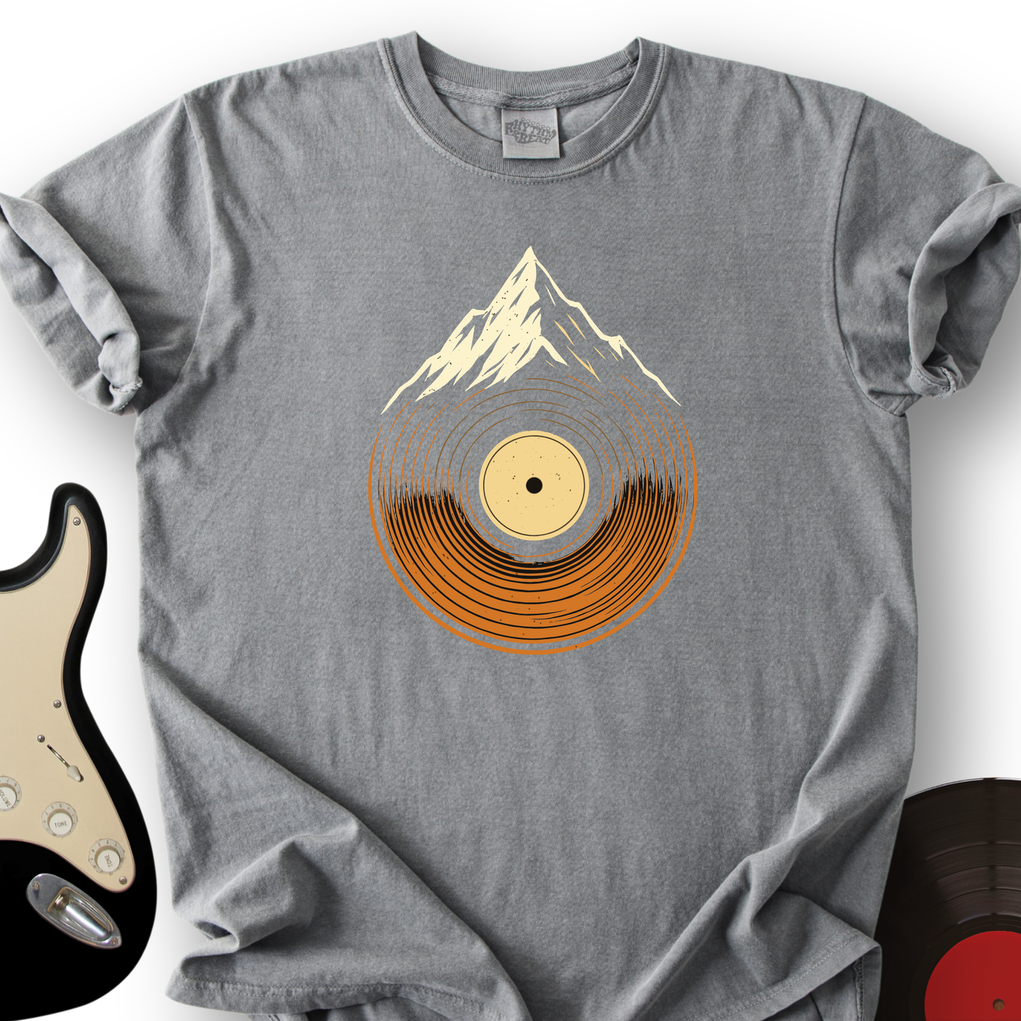 Snowy Vinyl T-Shirt