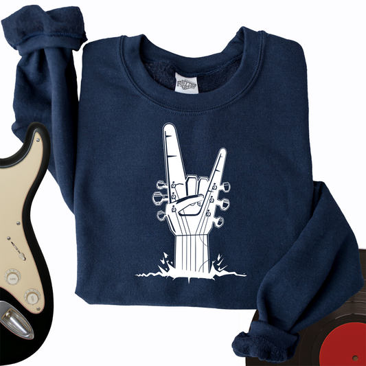 Rock on Guitar Crewneck