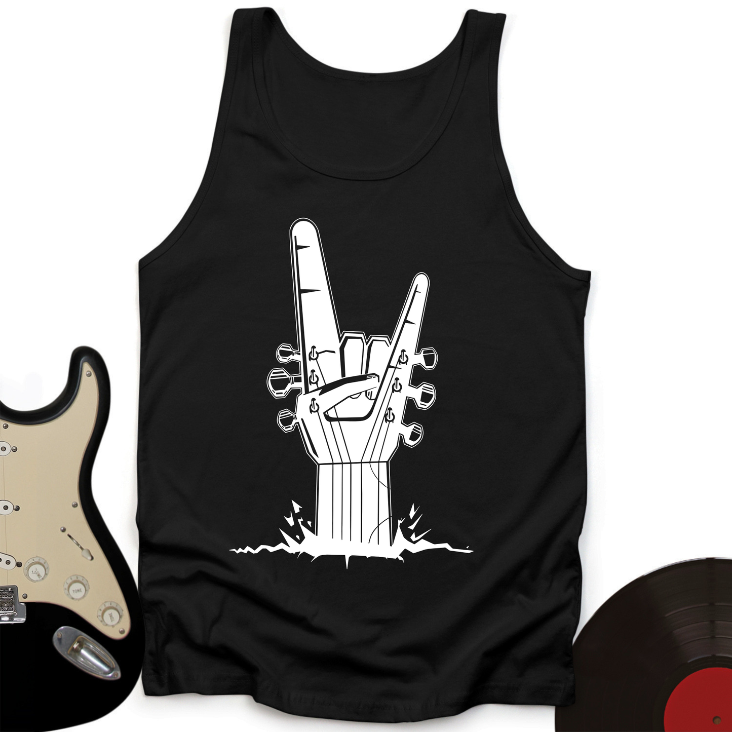Rock on Guitar Tank Top