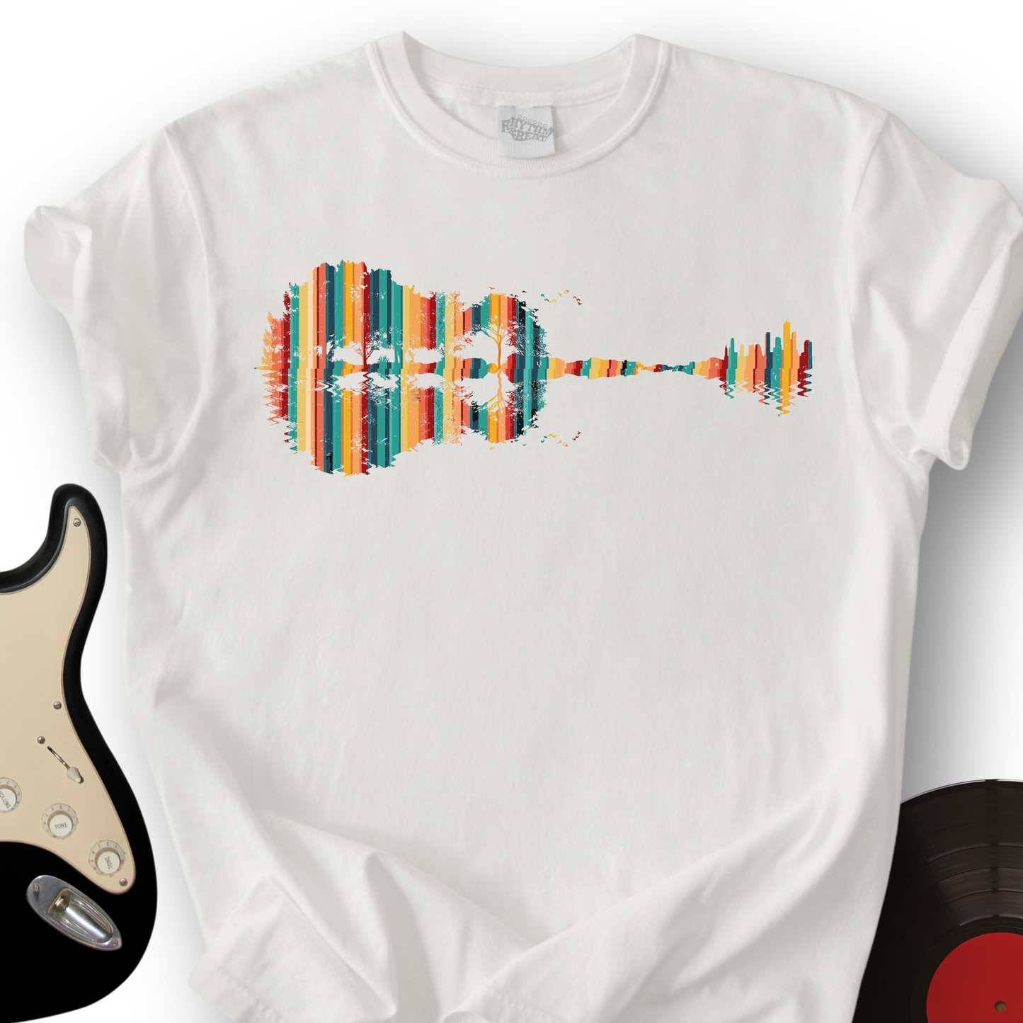 Landscape Guitar T-Shirt