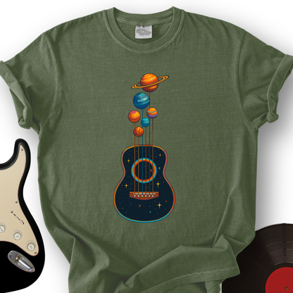 Planets Guitar T-Shirt