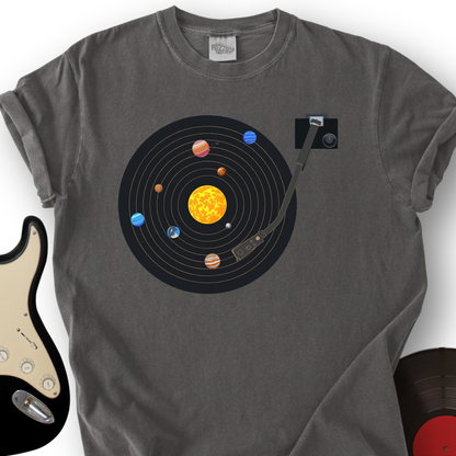 Solar System Vinyl T-Shirt