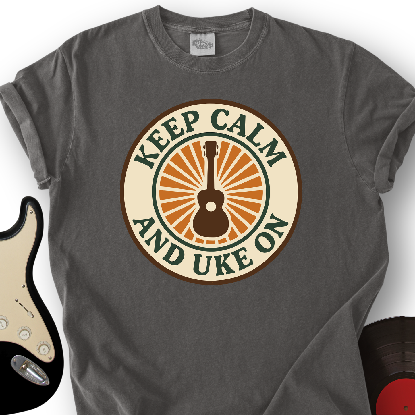 Keep Calm & Uke On T-Shirt