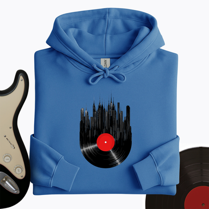 Vinyl Skyline Hoodie