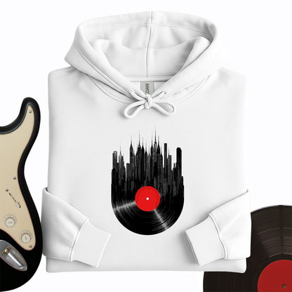 Vinyl Skyline Hoodie