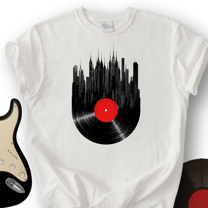 Vinyl Skyline T-Shirt