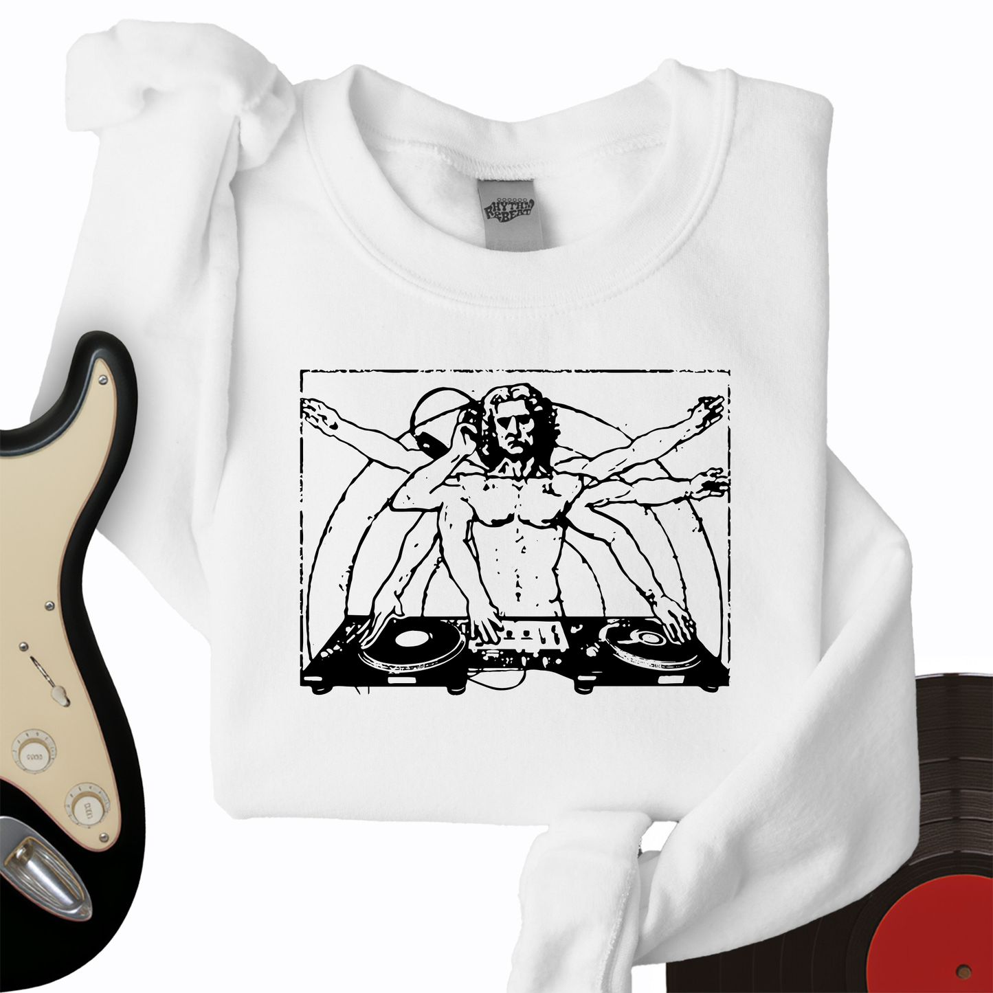 Vitruvian DJ Crewneck