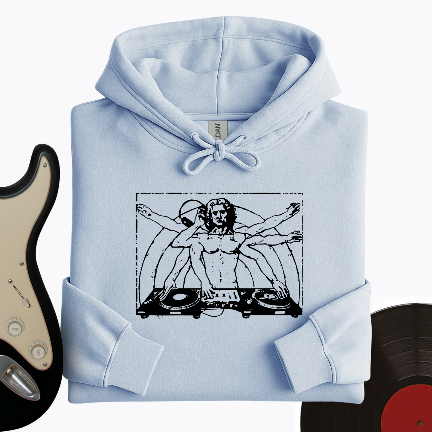 Vitruvian DJ Hoodie