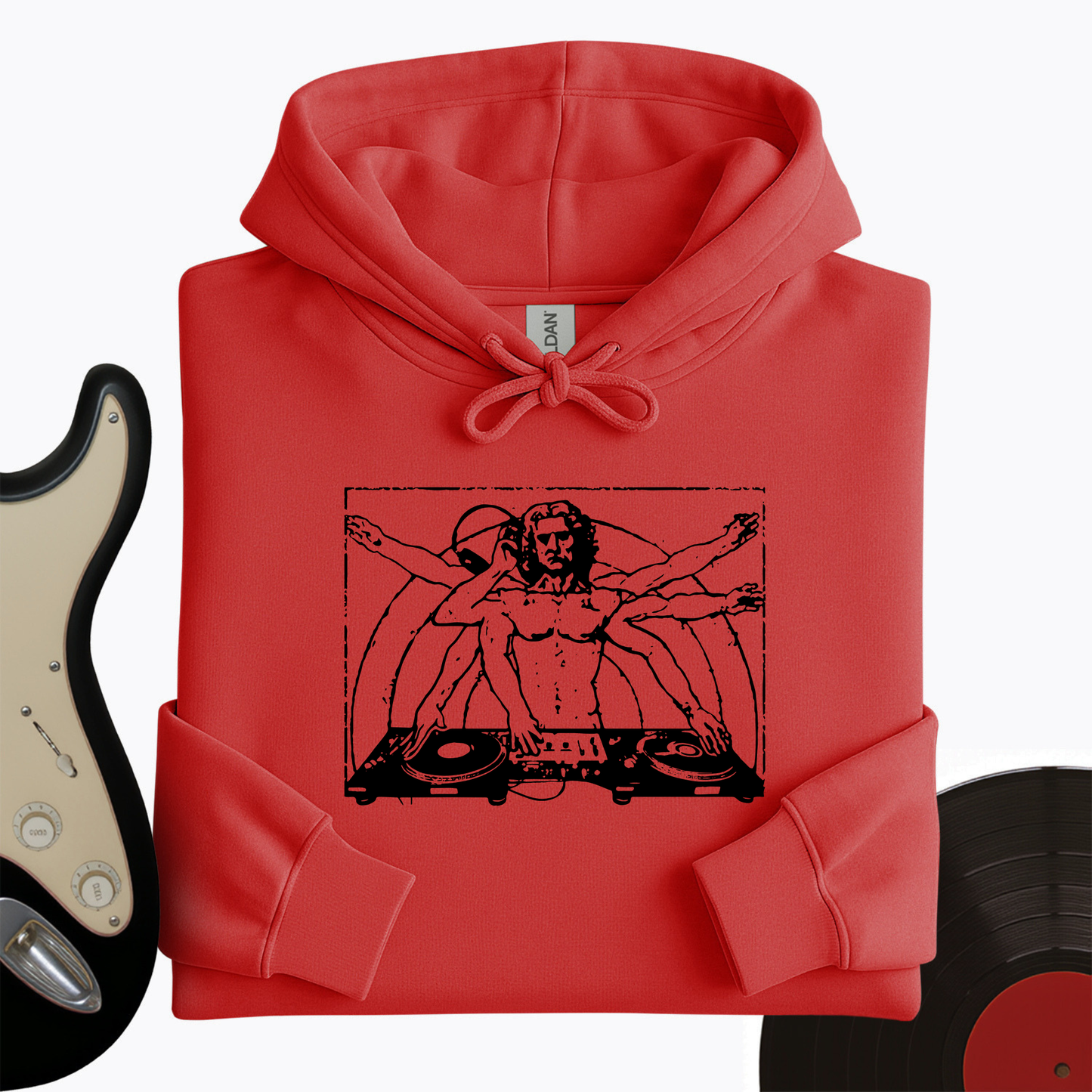 Vitruvian DJ Hoodie