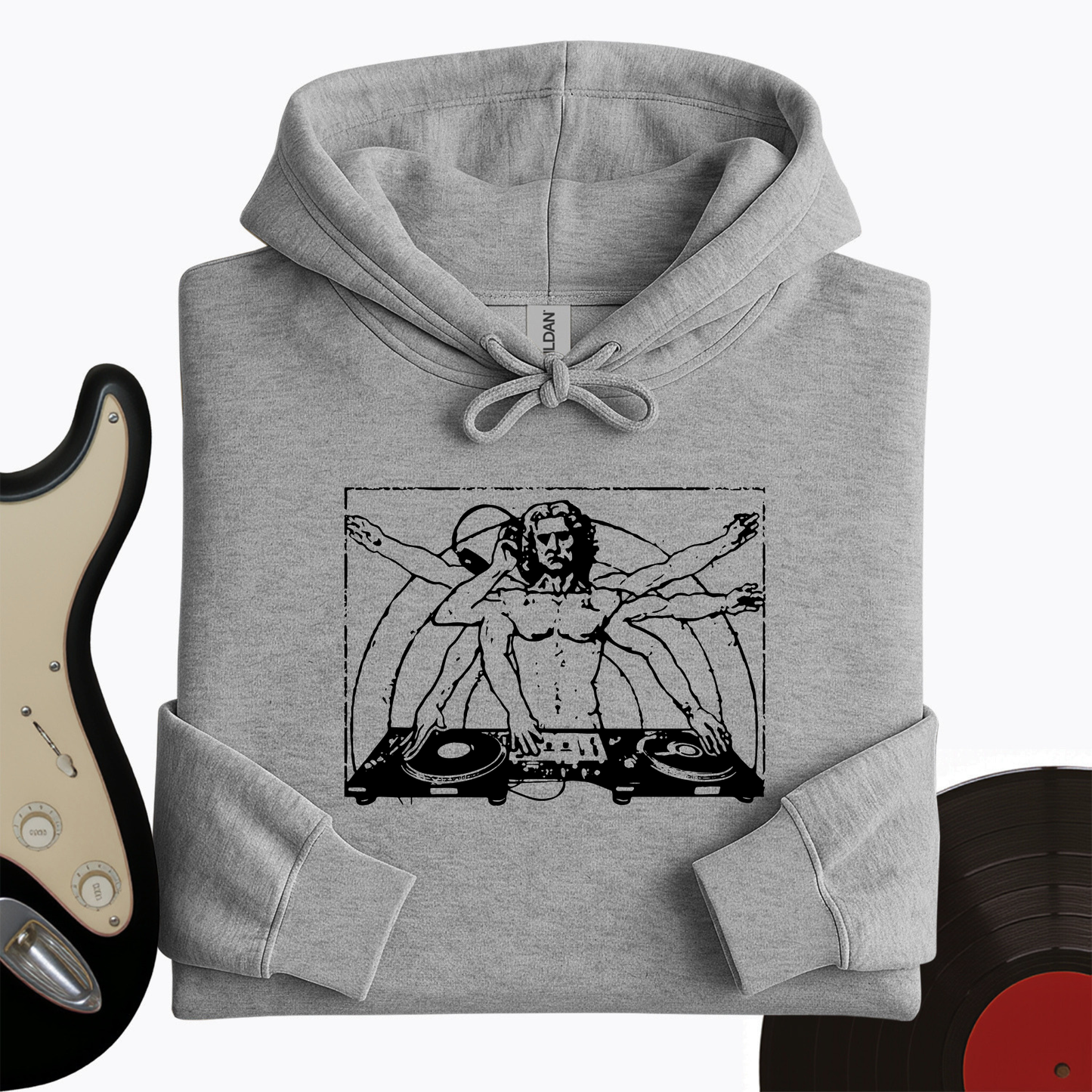 Vitruvian DJ Hoodie