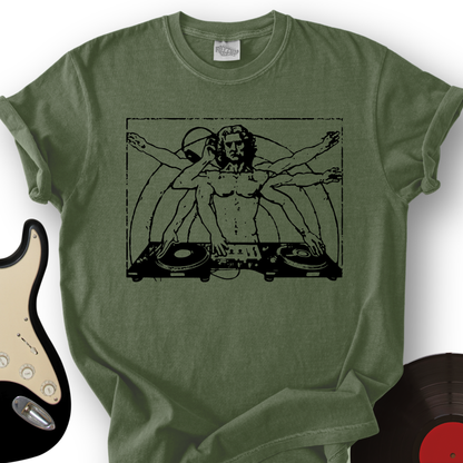 Vitruvian DJ T-Shirt