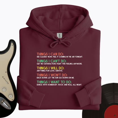 Things I Can Do Hoodie
