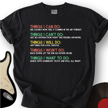 Things I can do T-Shirt