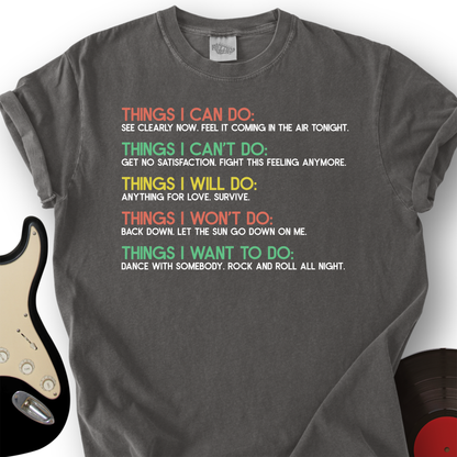 Things I can do T-Shirt